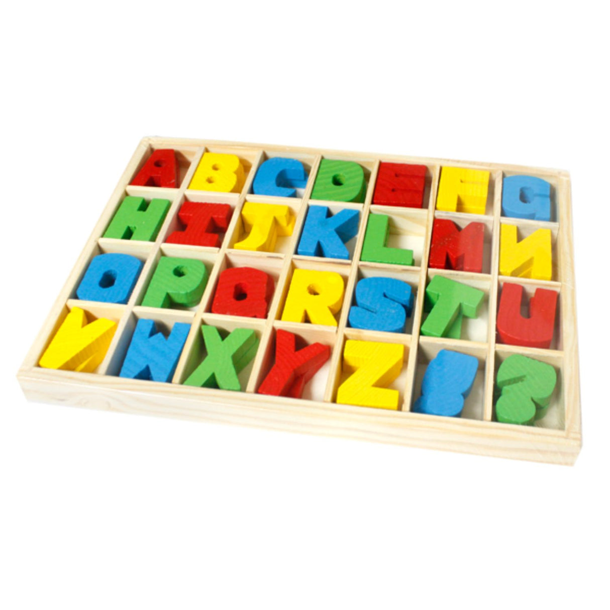 Set de Letras del Abecedario de Madera para Niños de 3+ Años. Fomenta el aprendizaje y la creatividad. ¡Compra ahora y diviértete enseñando!-1-2-1-1-1