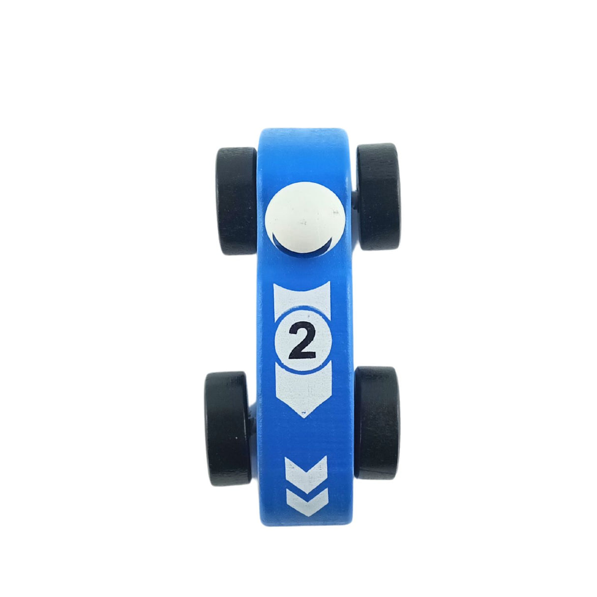 Auto de Carrera Piloto con Numero Juguete Madera Azul. Fomenta la creatividad y el juego activo. ¡Compra ahora y acelera la diversión!-1-1-1-1-1