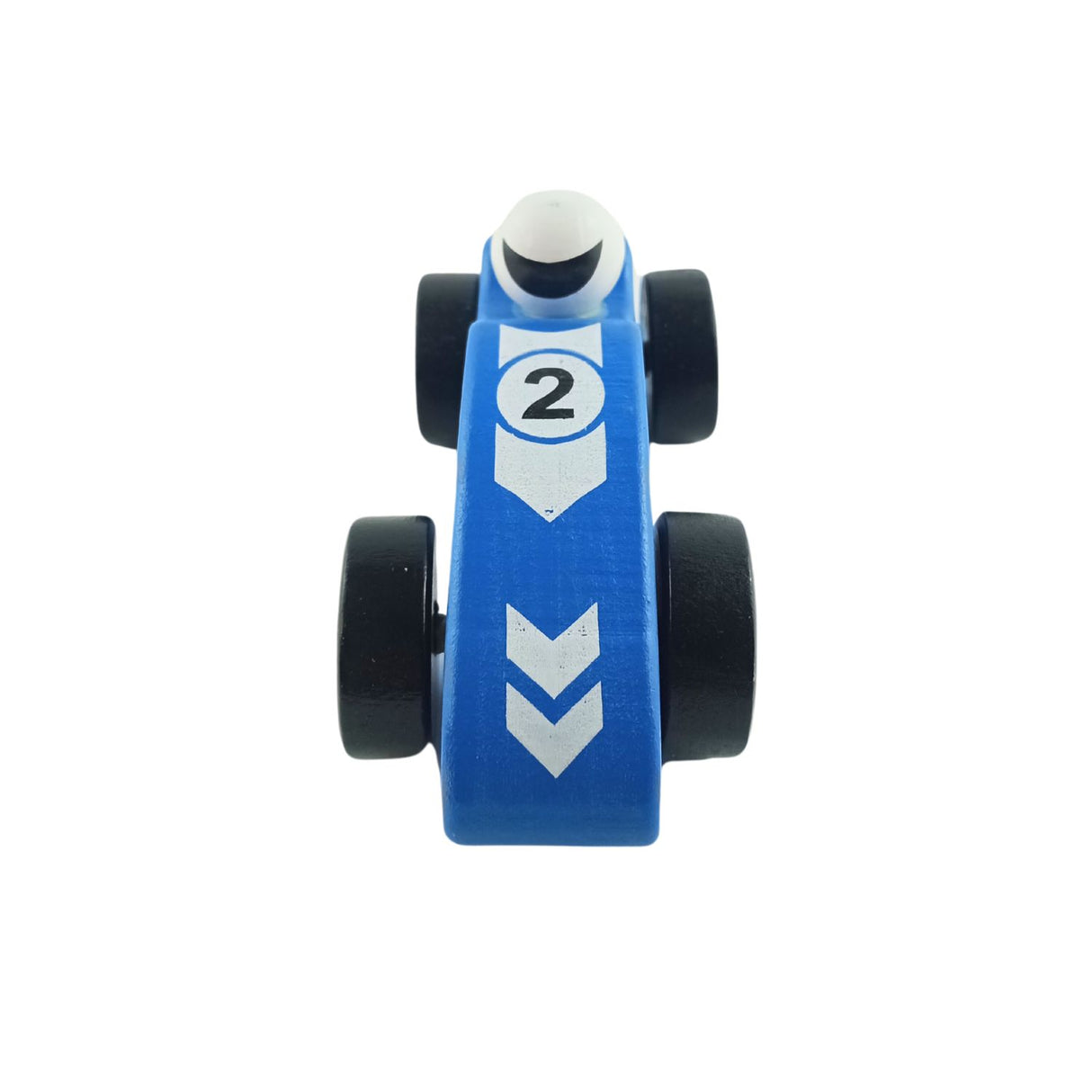 Auto de Carrera Piloto con Numero Juguete Madera Azul. Fomenta la creatividad y el juego activo. ¡Compra ahora y acelera la diversión!-1-4-1-1-1