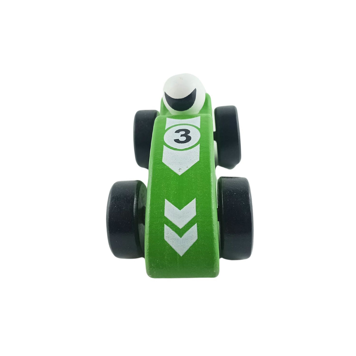 Auto de Carrera Piloto con Numero Juguete Madera Verde. Fomenta la creatividad y el juego activo. ¡Compra ahora y acelera la diversión!-1-4-1-1-1