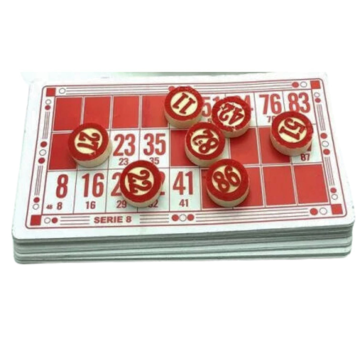 Juego de Bingo de Madera para Niños Incluye 48 Cartones. Fomenta la diversión y el aprendizaje en familia. ¡Compra ahora y diviértete juntos!-1-2-1-1-1