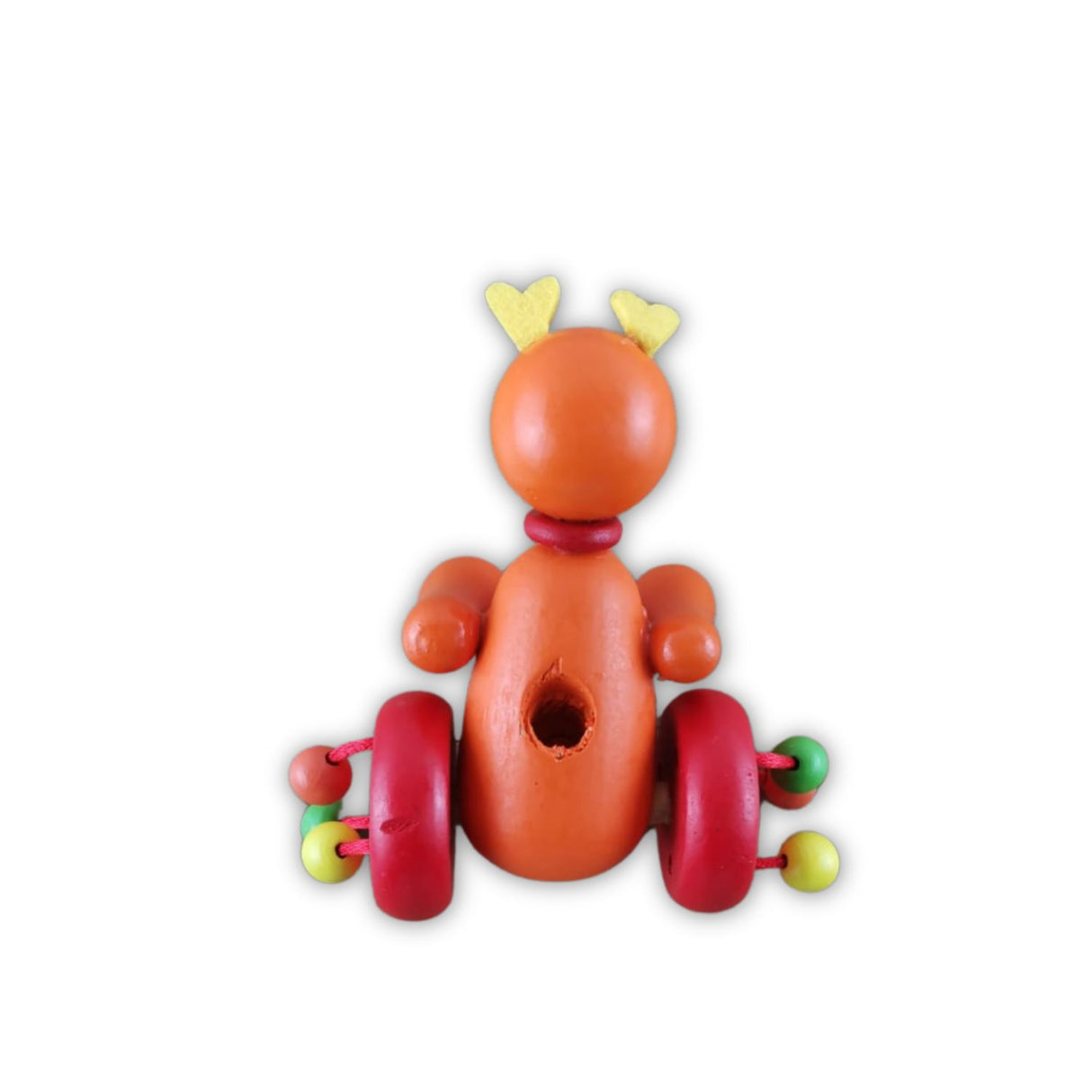 Juguete de Arrastre Figura de Oso de Madera de 50cm. Fomenta la motricidad y la creatividad en los más pequeños. ¡Compra ahora y diviértete!-1-2-1-1-1