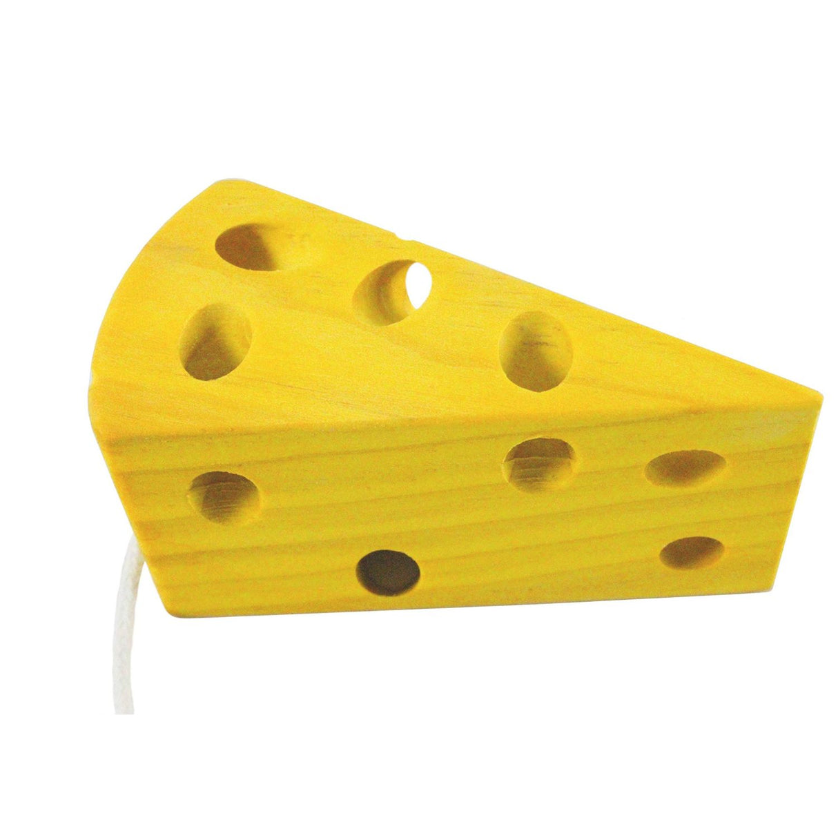 Juguete Educativo de Madera para Enhebrar en Forma de Queso. Fomenta la motricidad y creatividad de los niños. ¡Descúbrelo ahora y diviértete!-1-2-1-1-1