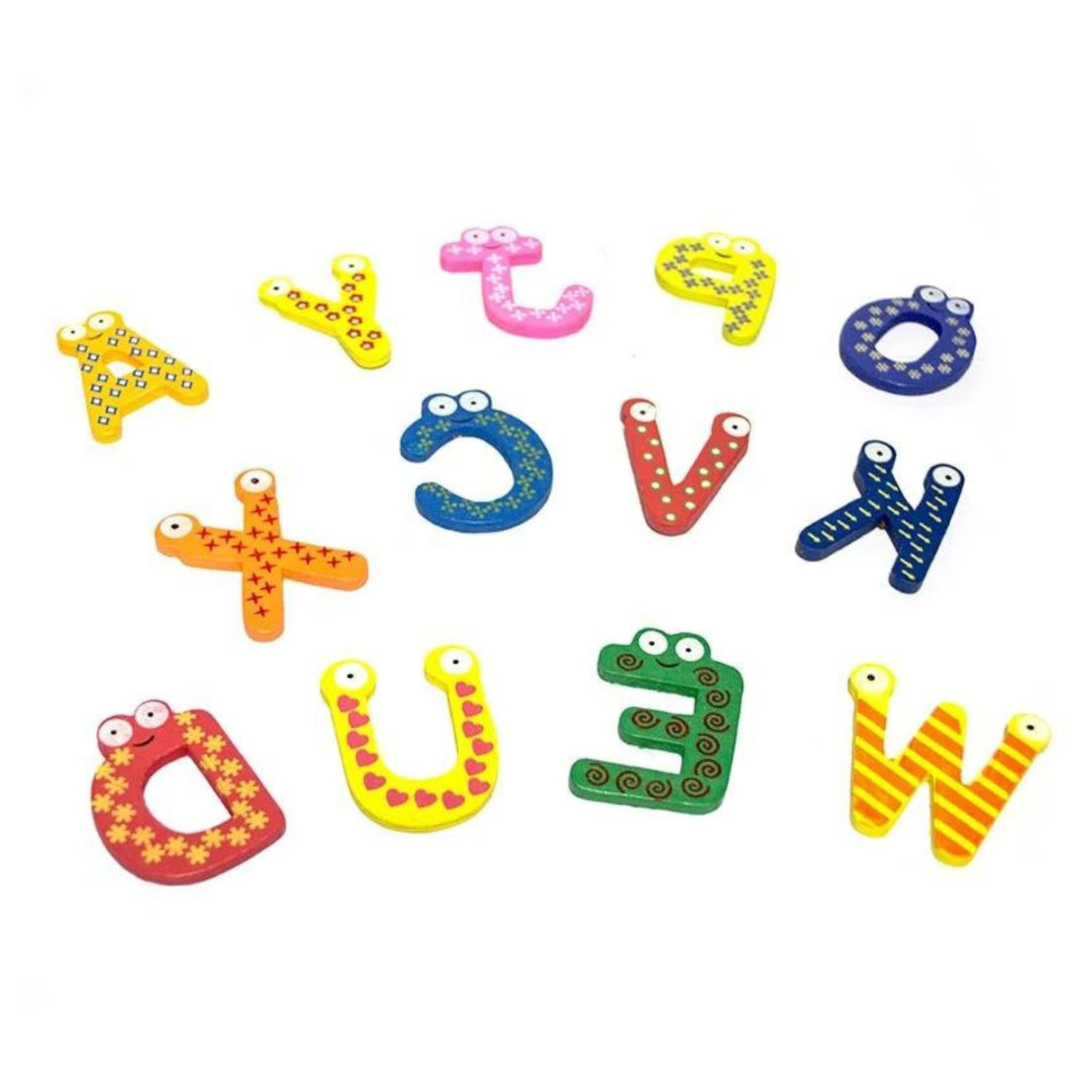 Set 26 Letras Magneticas del Abecedario de Madera Para Niños. Fomenta el aprendizaje y la creatividad. ¡Compra ahora y diviértete educando!-1-4-1-1-1