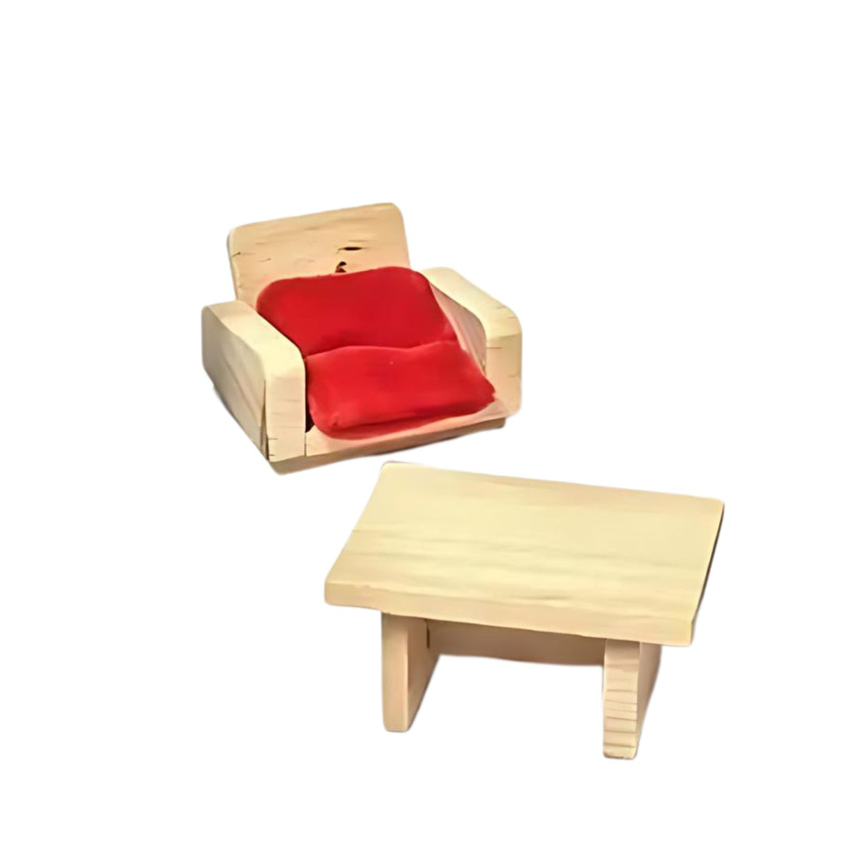 Muebles en Miniatura de Madera de Living Para Niños +3 años. Fomenta la creatividad y el juego imaginativo. ¡Compra ahora y transforma su espacio!-1-3-1-1-1