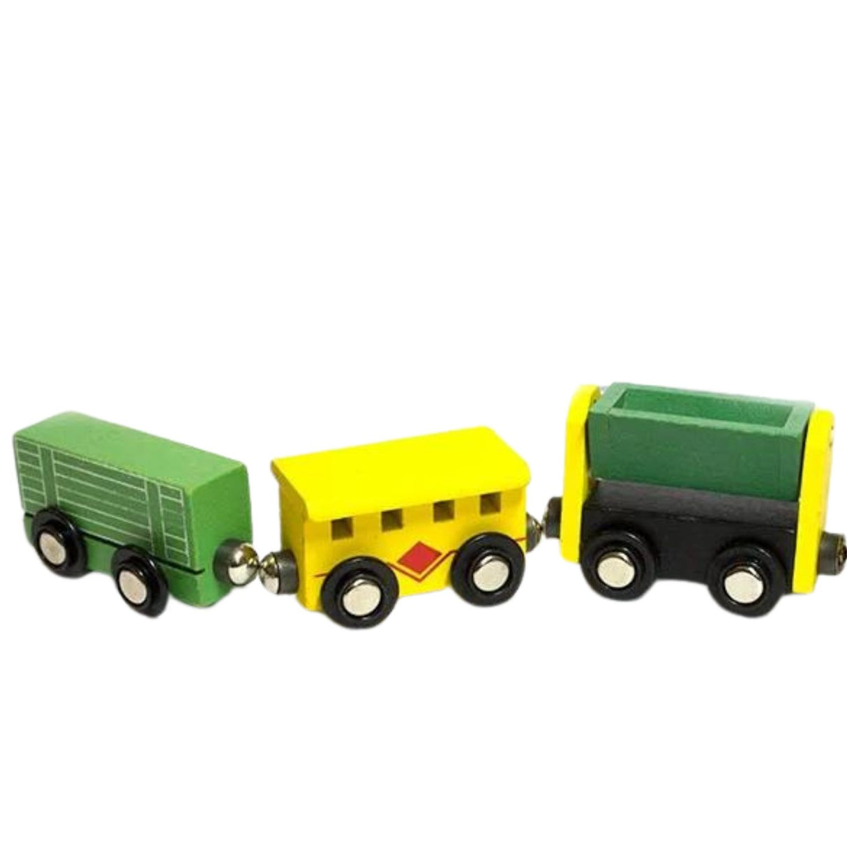 Locomotora de Juguete Madera con Imán para Niños +3 años. Fomenta la creatividad y el juego educativo. ¡Compra ahora y diviértete aprendiendo!-1-4-1-1-1