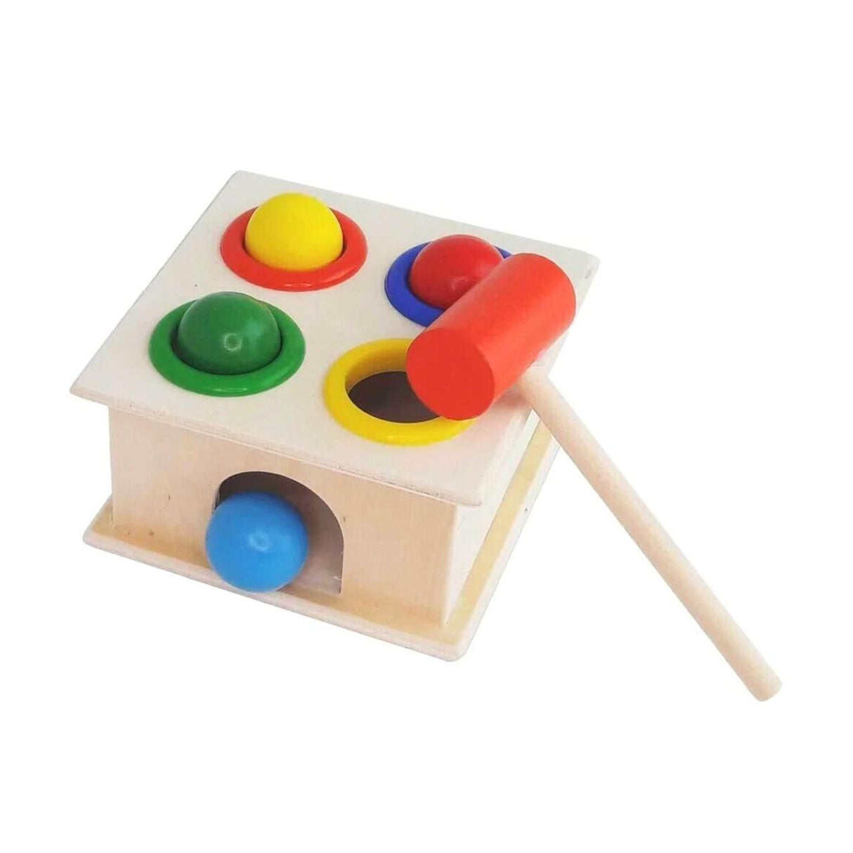 Juguete Didáctico de Caja de Martillo de Madera para Niños. Fomenta la creatividad y habilidades motoras. ¡Compra ahora y diviértete aprendiendo!-1-1-1-1-1