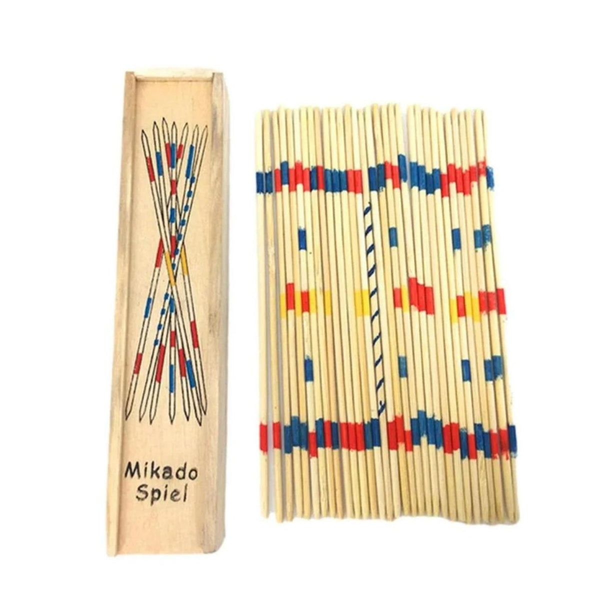 Juego de Palillos Chinos Mikado de Madera para Niños +3. Fomenta la coordinación y diversión en familia. ¡Compra ahora y disfruta juntos!-1-1-1-1-1