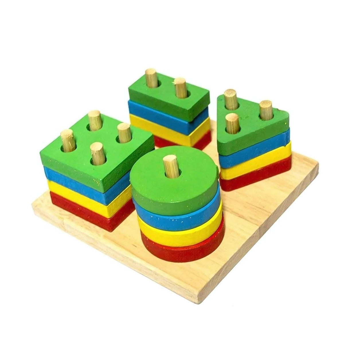 Juego Didáctico de Encaje de Figura Geométricas para Niños. Fomenta la creatividad y el aprendizaje. ¡Compra ahora y diviértete educando!-1-1-1-1-1