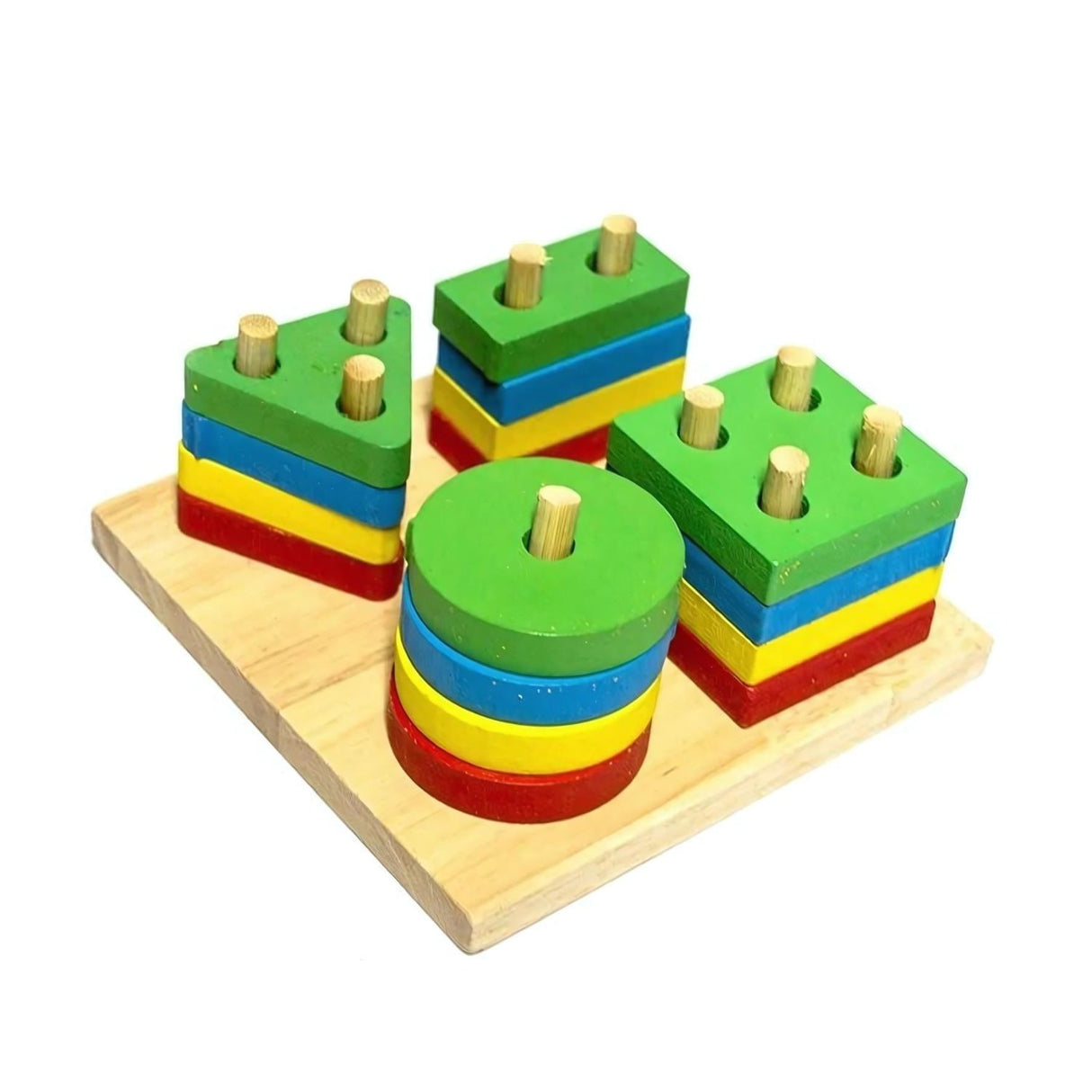 Juego Didáctico de Encaje de Figura Geométricas para Niños. Fomenta la creatividad y el aprendizaje. ¡Compra ahora y diviértete educando!-1-3-1-1-1