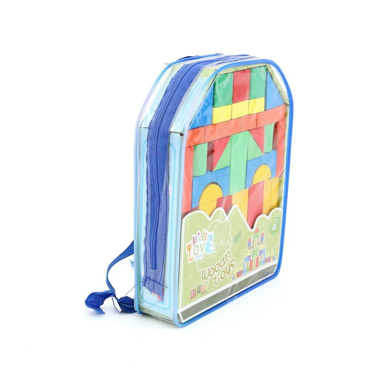 Mochila Didactica con Bloques de Madera para Construir Niños. Fomenta la creatividad y el aprendizaje. ¡Compra ahora y diviértete construyendo!-1-2-1-1-1