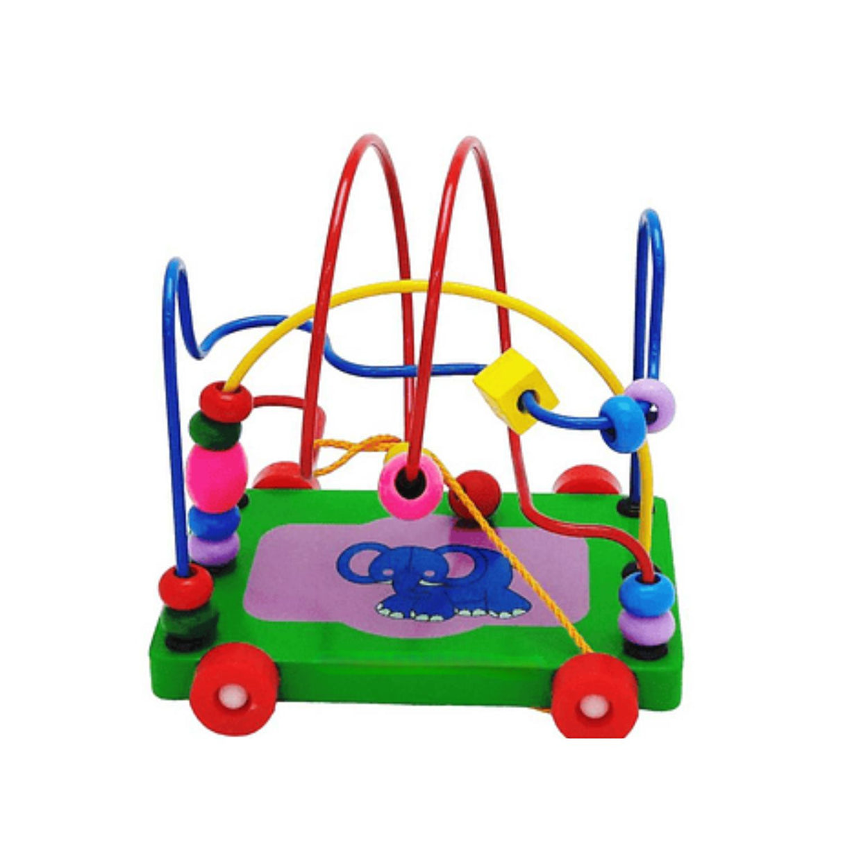 Juguete Didáctico de Arrastre de Madera para la Motricidad. Fomenta el desarrollo infantil mientras juegan. ¡Compra ahora y potencia su aprendizaje!-1-2-1-1-1