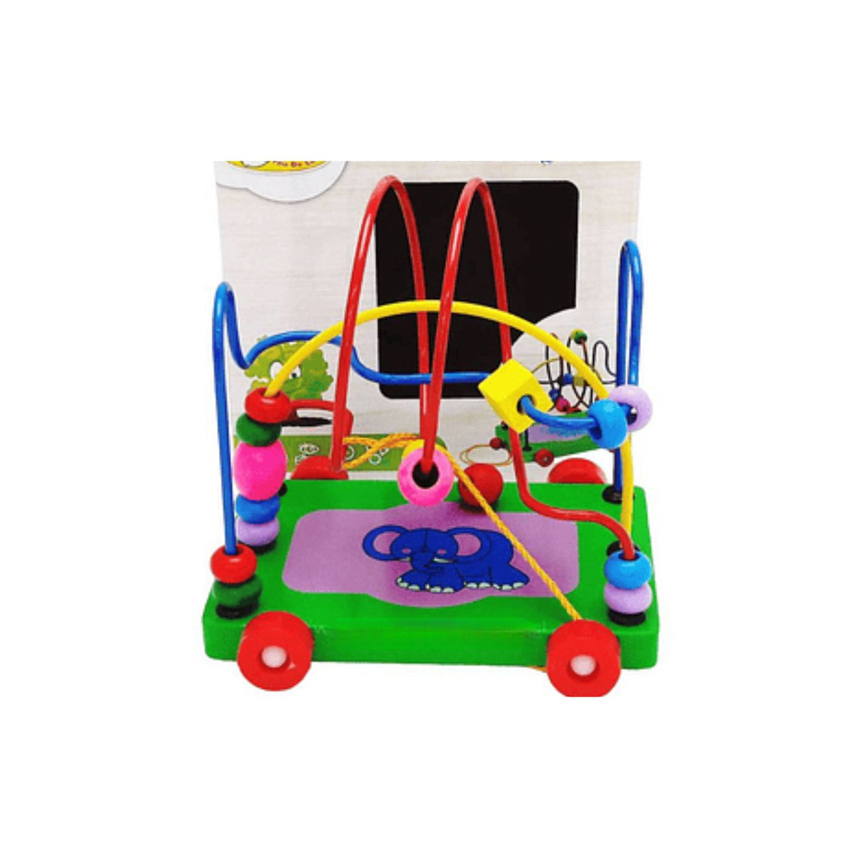 Juguete Didáctico de Arrastre de Madera para la Motricidad. Fomenta el desarrollo infantil mientras juegan. ¡Compra ahora y potencia su aprendizaje!-1-3-1-1-1