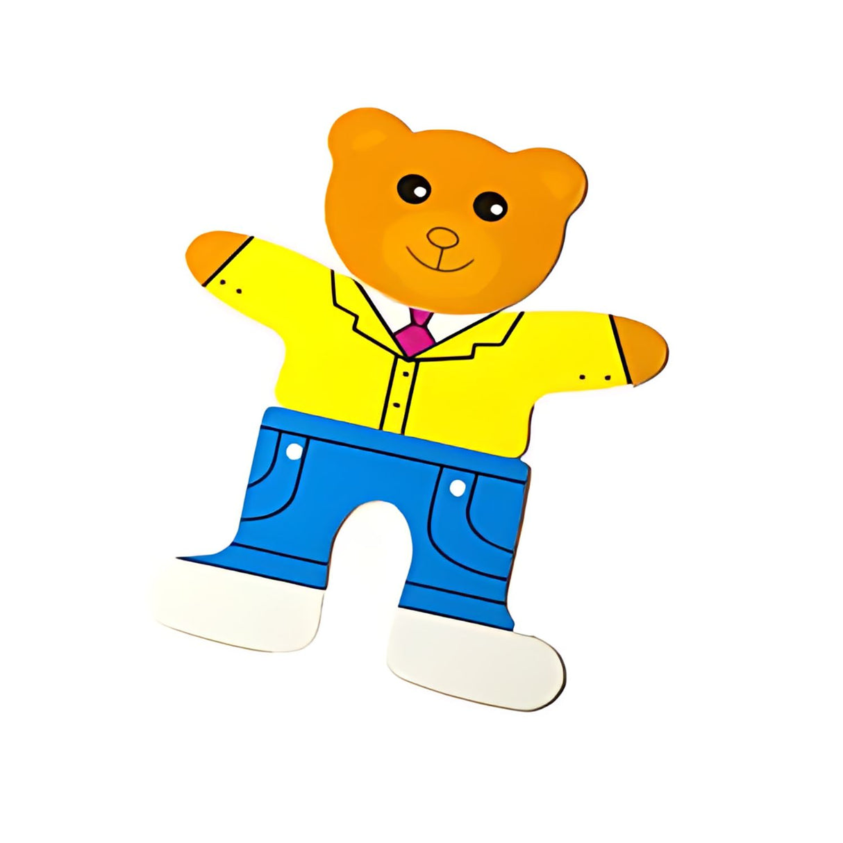 Juego de Puzzle de Osos de Madera para Niños de 3+ Años. Fomenta la creatividad y habilidades motoras. ¡Compra ahora y diviértete aprendiendo!-1-4-1-1-1