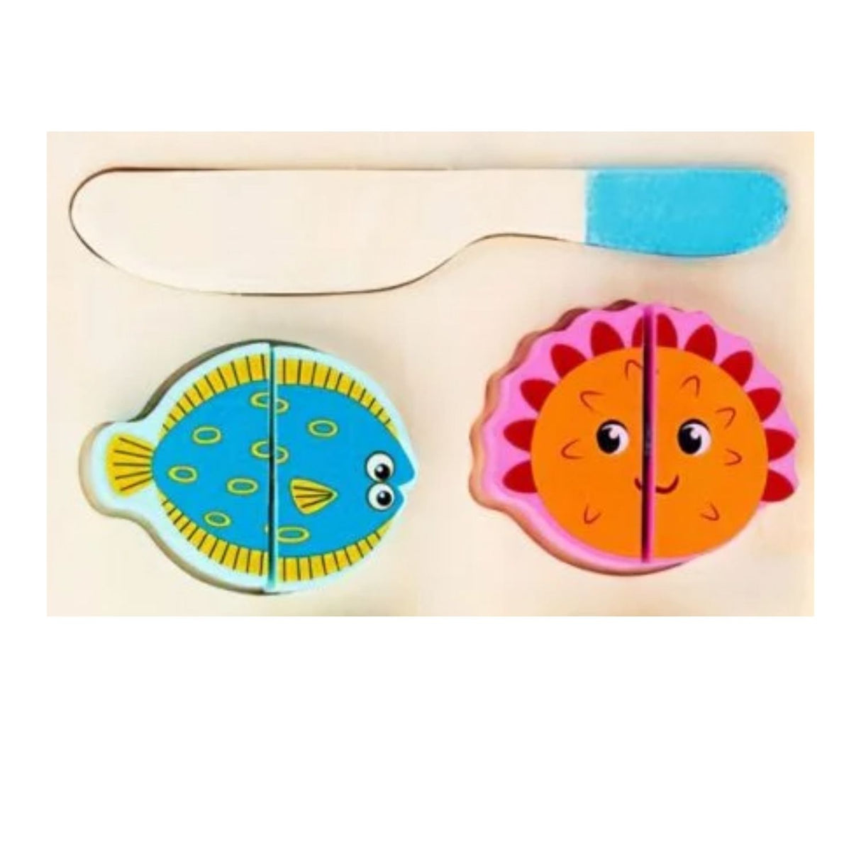 Puzzle Didactico Formas de Peces Juguete Madera para Niños. Fomenta la creatividad y aprendizaje. ¡Descúbrelo ahora y diviértete educando!-1-2-1-1-1