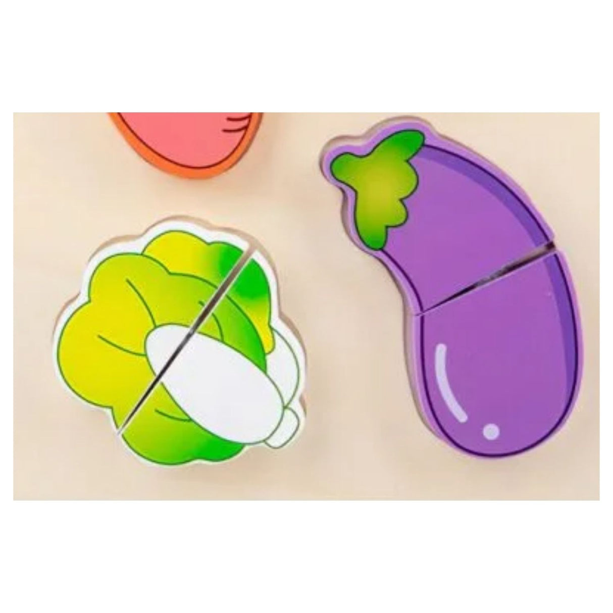 Puzzle Didactico Formas de Verduras Juguete Madera para Niños. Fomenta la creatividad y aprendizaje. ¡Compra ahora y diviértete educando!-1-4-1-1-1