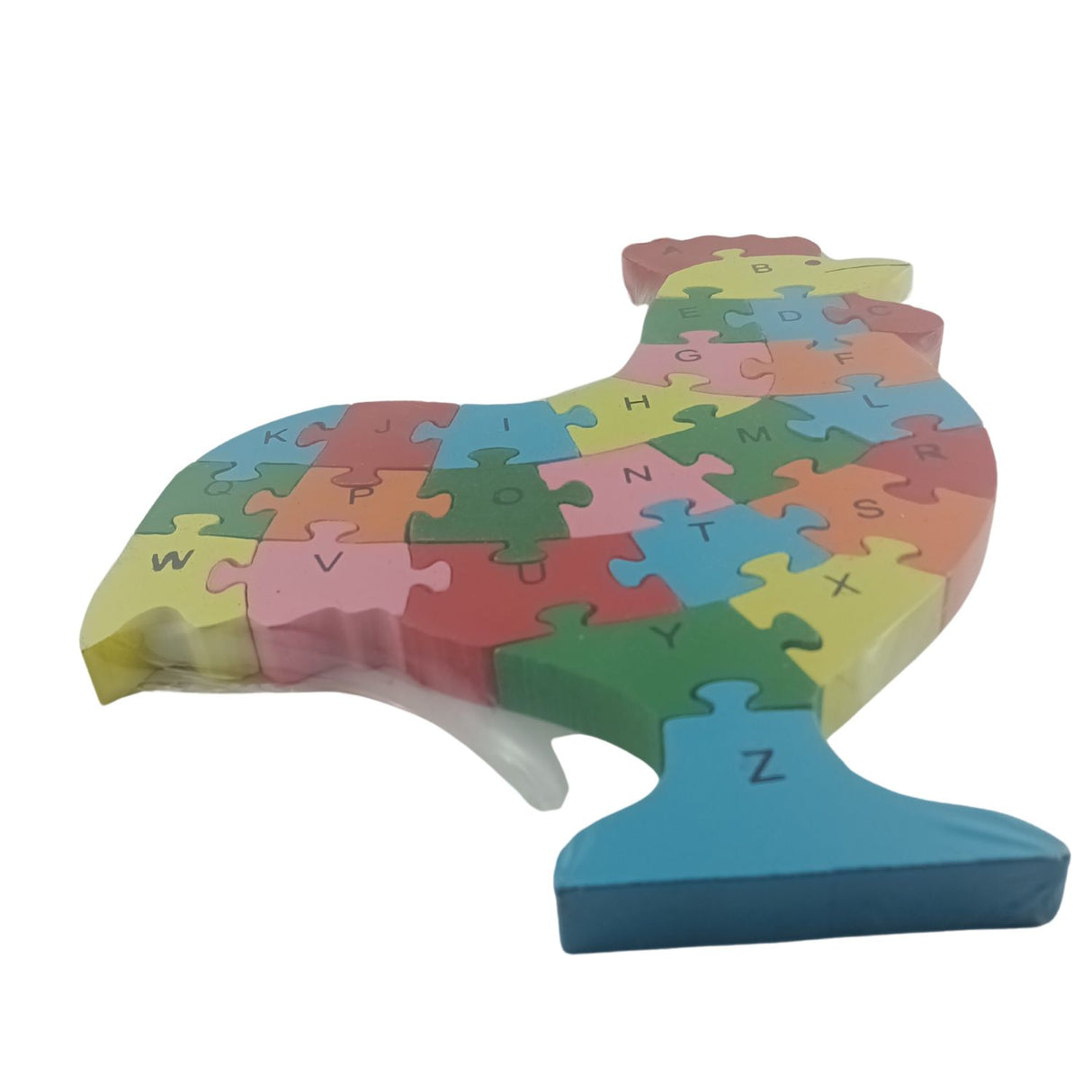 Juego de Puzzle Grande De Madera en Forma de Gallo Animal. Fomenta la creatividad y habilidades motoras. ¡Descúbrelo ahora y diviértete!-1-3-1-1-1