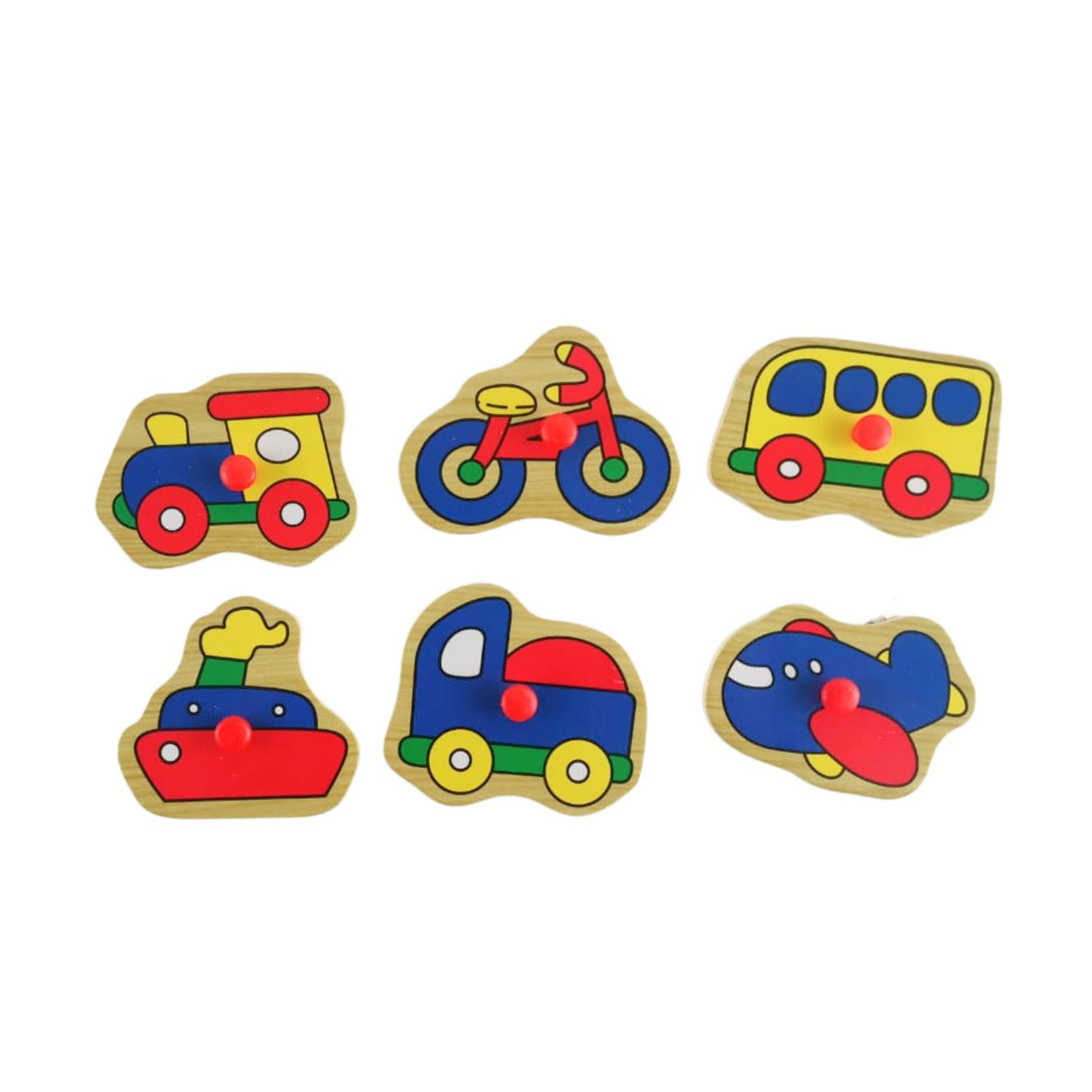 Tabla de Encaje en Español de Transportes para Niños. Fomenta el aprendizaje y la diversión mientras juegan. ¡Compra ahora y estimula su creatividad!-1-1-1-1-1