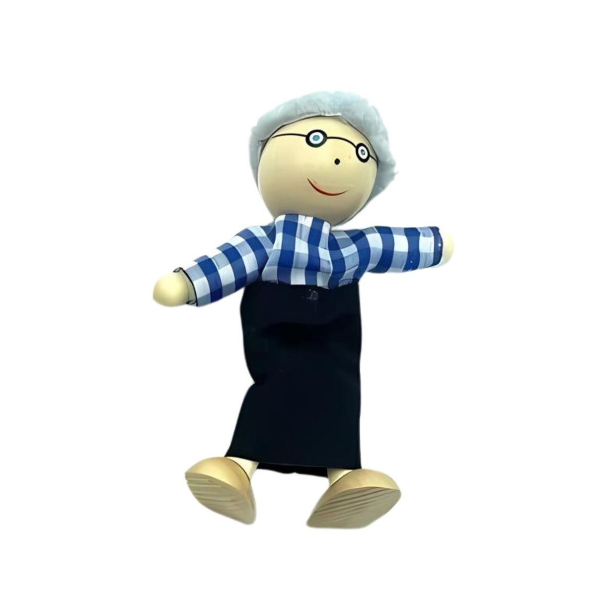 Familia de Títeres de Madera de 10 cm Para Niños de 3+ años. Fomenta la creatividad y el juego educativo. ¡Compra ahora y diviértete!-1-4-1-1-1