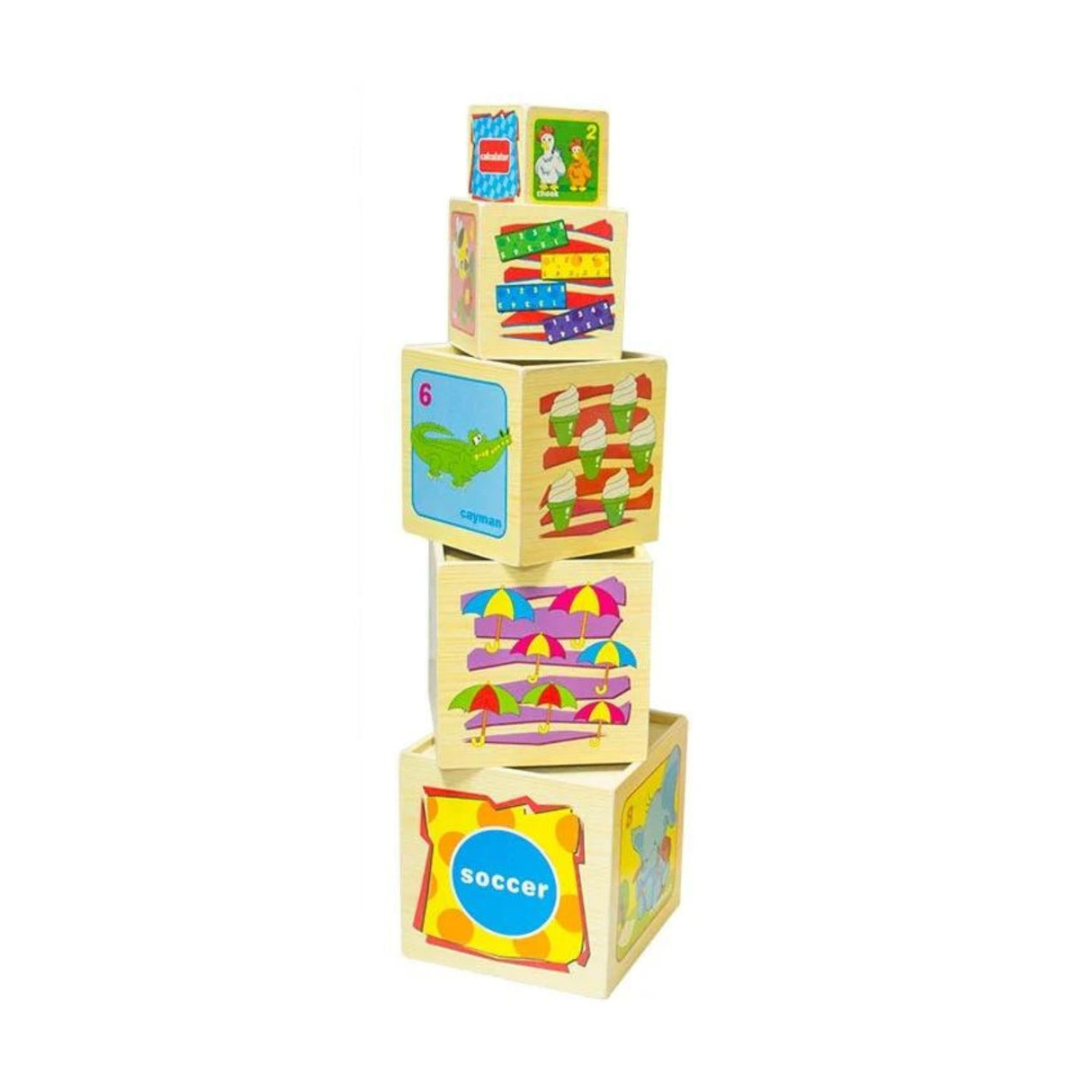 Set Didáctico de 10 Cubos de Madera para Niños de 3+ Años. Fomenta la creatividad y el aprendizaje. ¡Compra ahora y potencia su desarrollo!-1-3-1-1-1