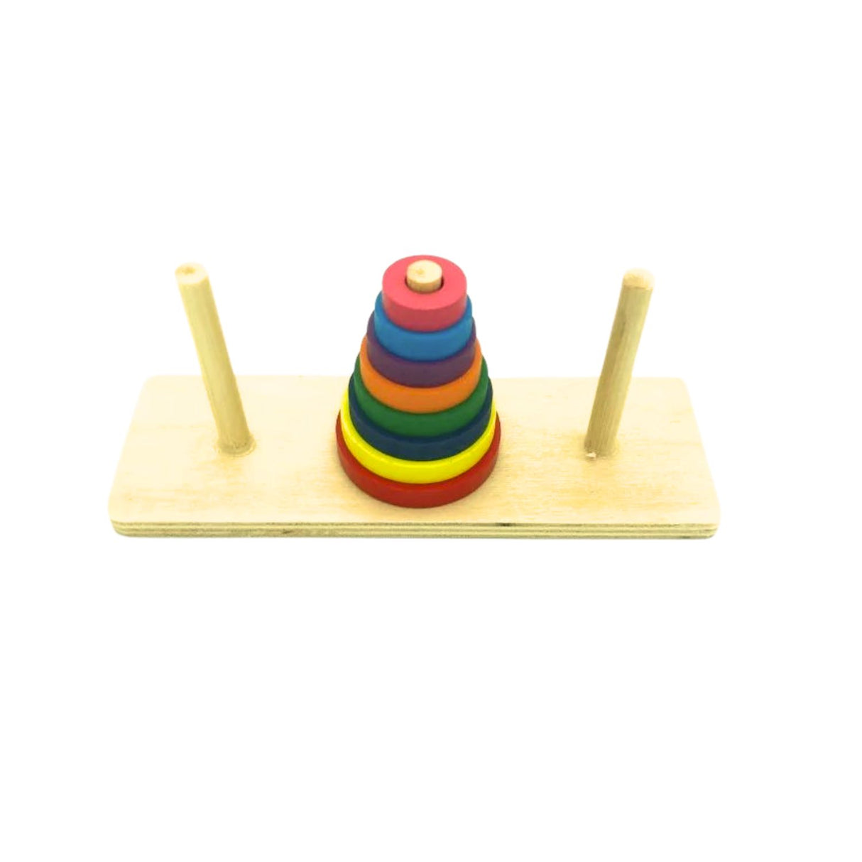 Juego Didáctico de Torre Hanói de Madera Para Niños de 3+. Fomenta la lógica y la concentración. ¡Descúbrelo ahora y potencia el aprendizaje!-1-2-1-1-1