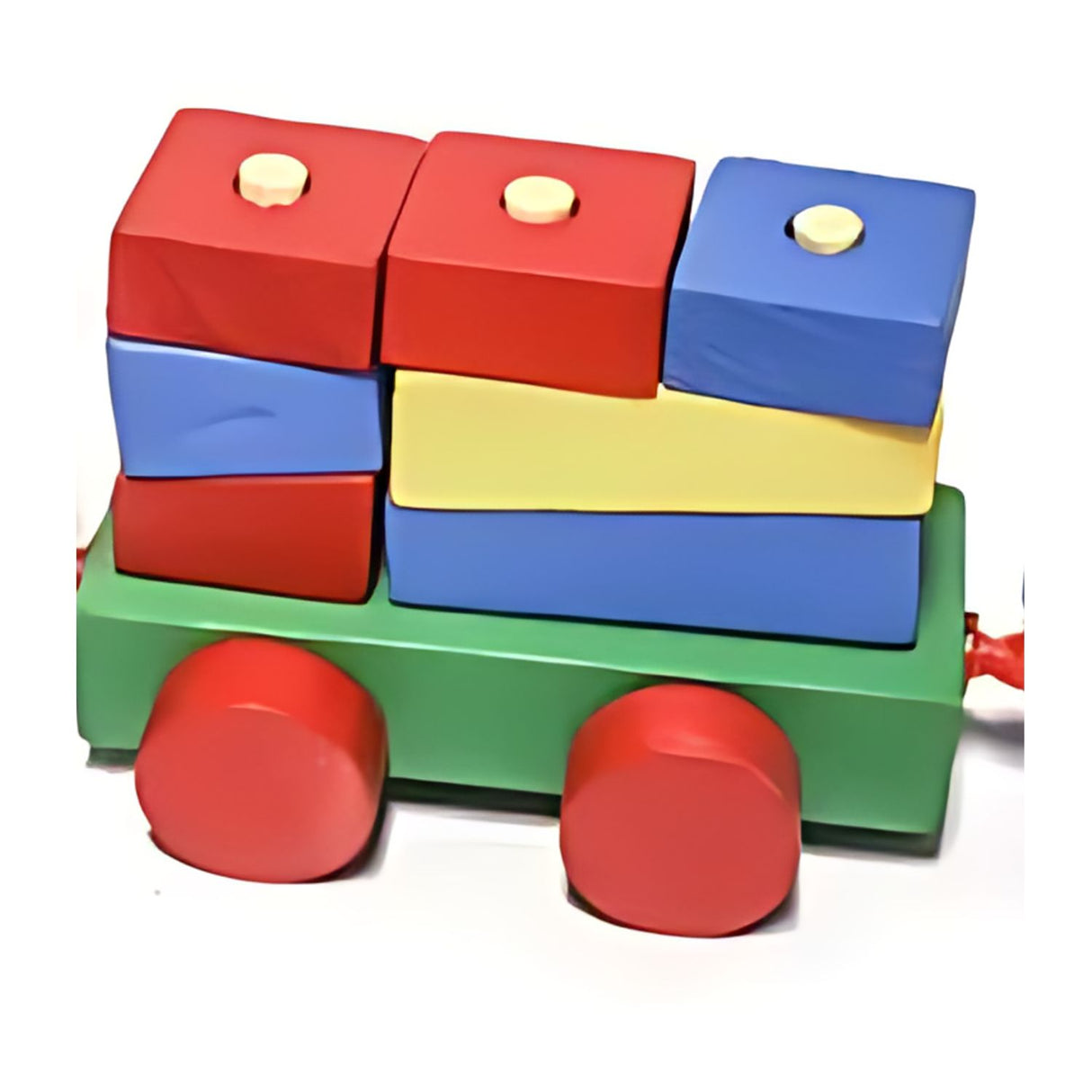Tren de Encaje de Madera con Figuras Geométricas para Niños. Fomenta la creatividad y el aprendizaje. ¡Compra ahora y diviértete educando!-1-4-1-1-1