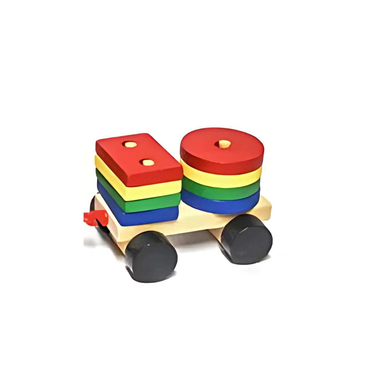 Tren de Encaje de Madera con Figuras Geométricas de 27 cm. Fomenta la creatividad y el aprendizaje en los más pequeños. ¡Compra ahora y diviértete!-1-2-1-1-1