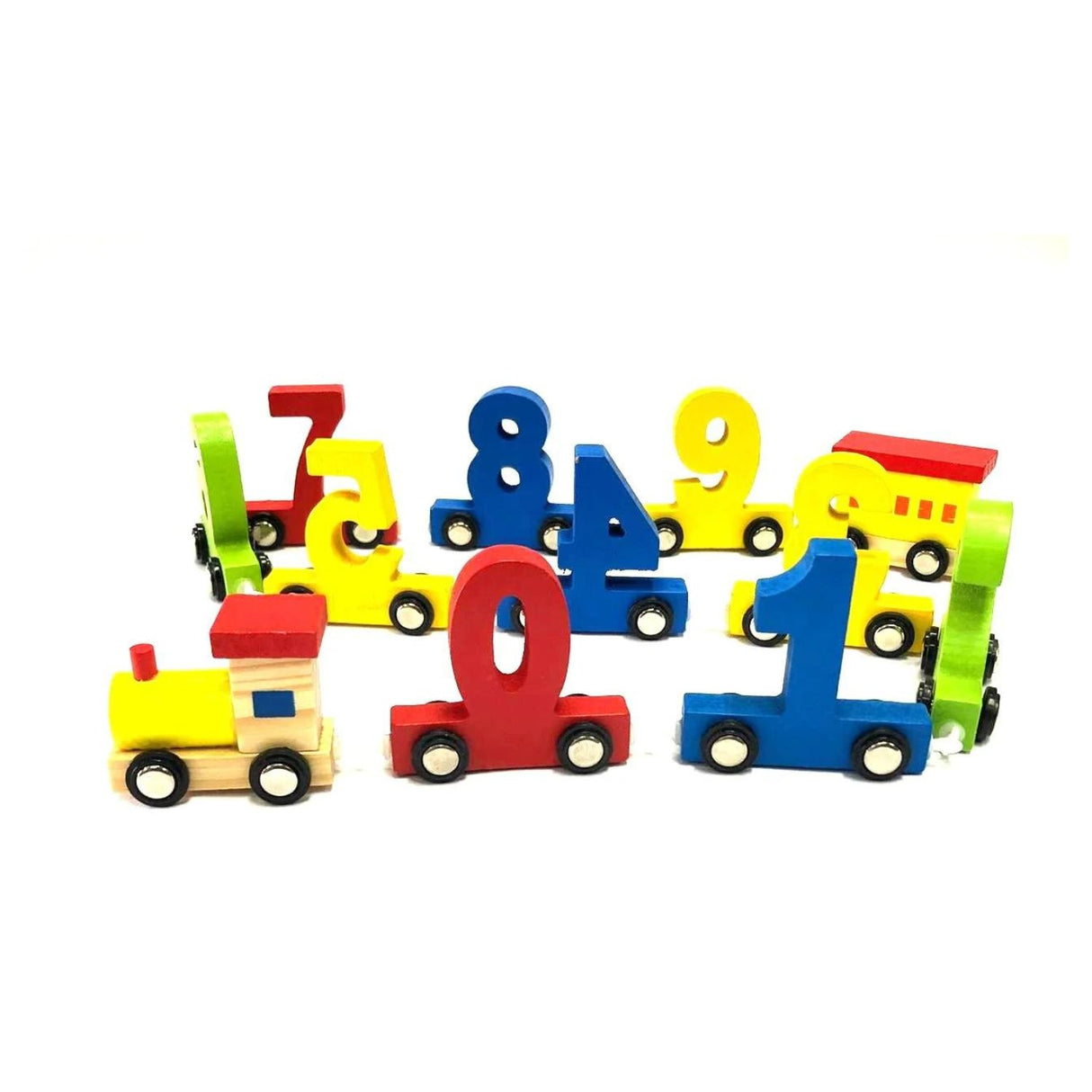 Tren de Números de Madera Para Niños 3+ Años de 88 cm. Fomenta el aprendizaje y la diversión. ¡Compra ahora y estimula su creatividad!-1-1-1-1-1