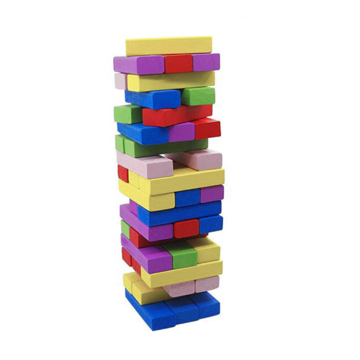 Torre de Madera de Colores Con Dado para Niños de 3+ Años. Fomenta la creatividad y habilidades motoras. ¡Compra ahora y diviértete aprendiendo!-1-4-1-1-1