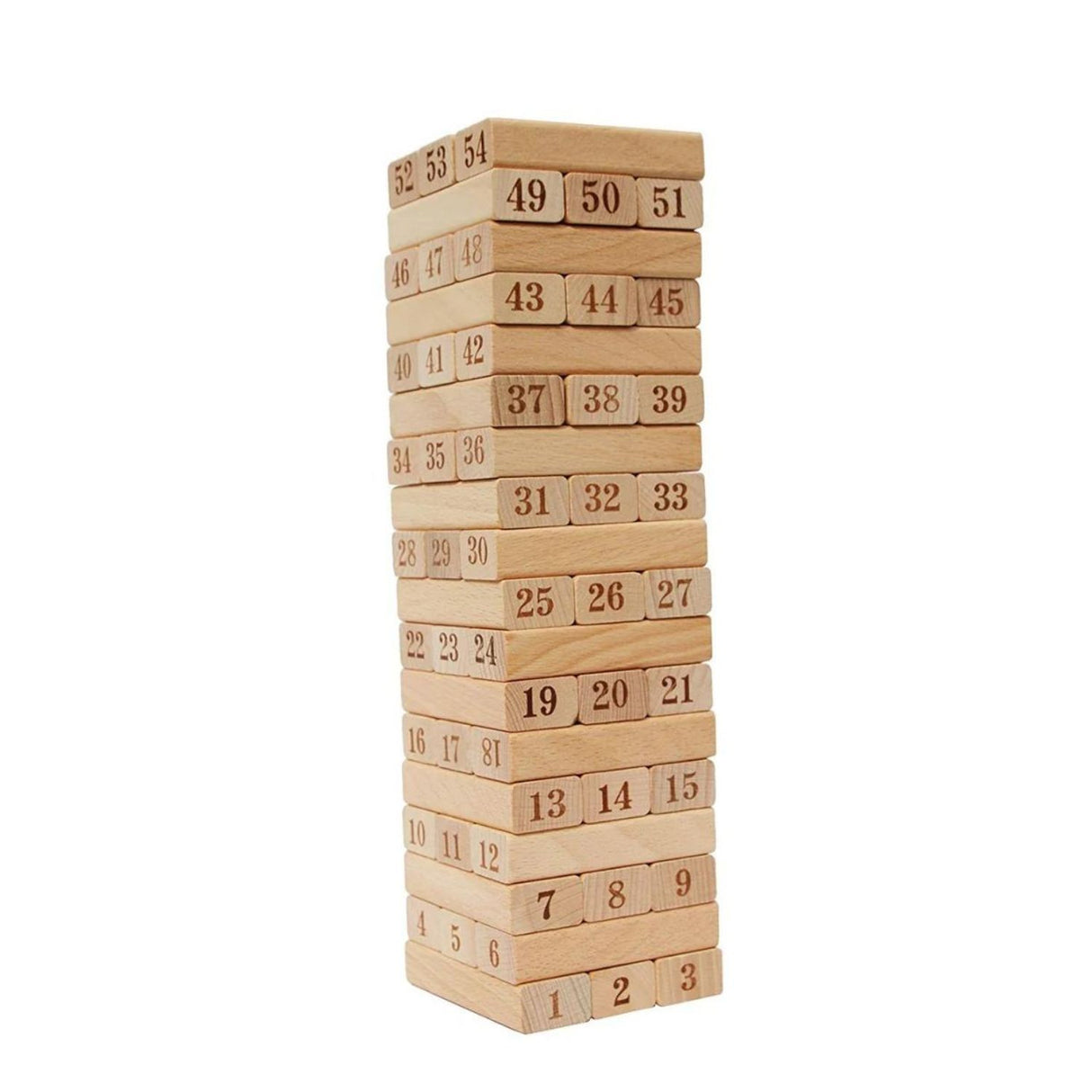 Torre de Madera con Números y Dado para Niños de 3+ Años. Fomenta el aprendizaje y la diversión. ¡Compra ahora y estimula su creatividad!-1-2-1-1-1