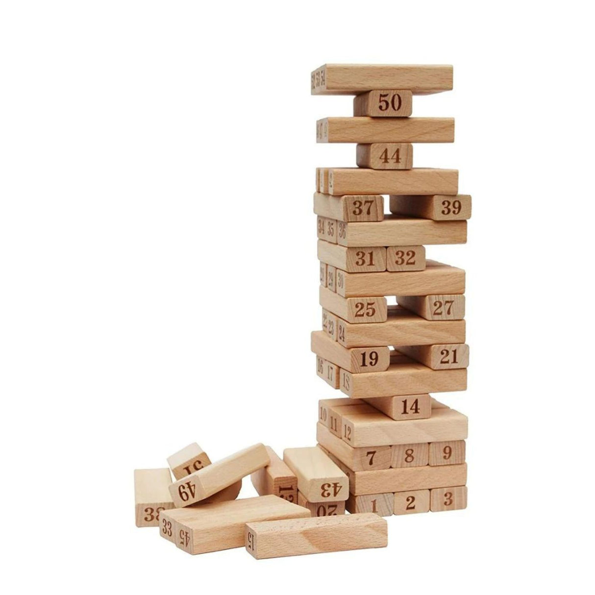Torre de Madera con Números y Dado para Niños de 3+ Años. Fomenta el aprendizaje y la diversión. ¡Compra ahora y estimula su creatividad!-1-3-1-1-1