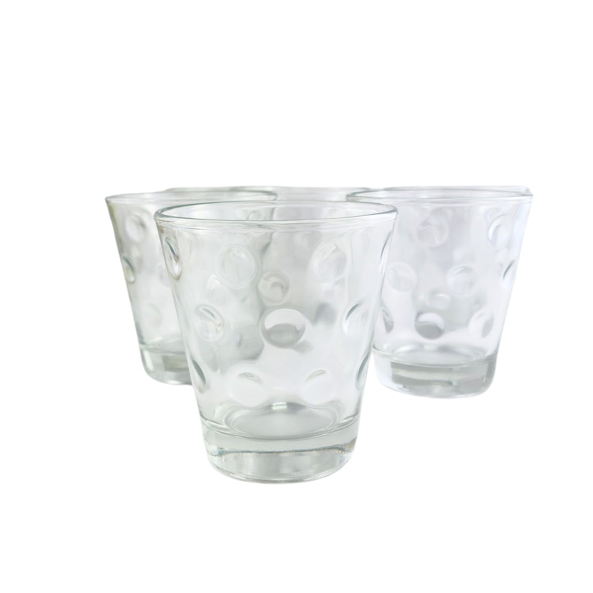 Set 6 Vasos Modelo Circus Rocks 350mL Vidrio Para Tragos