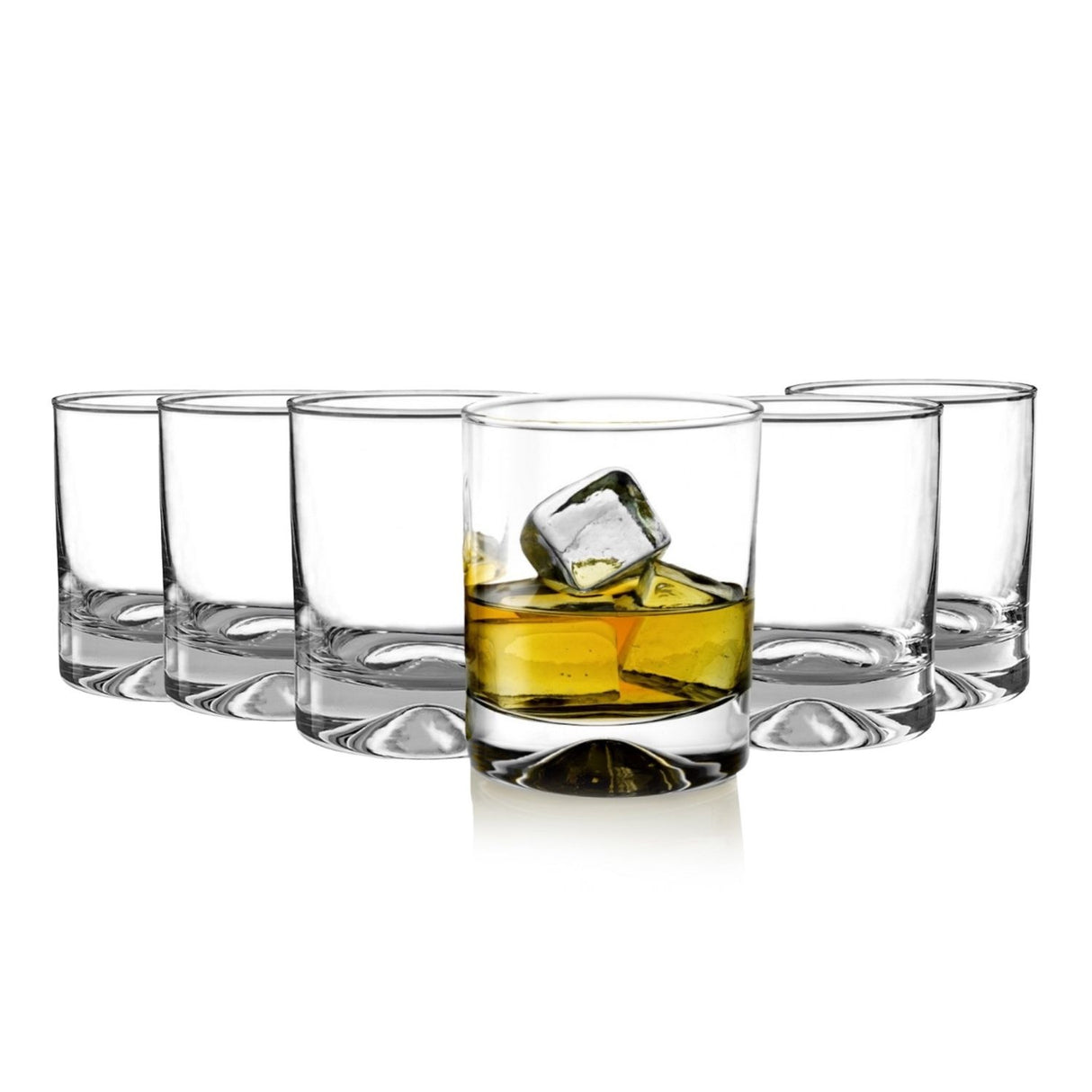 Set 6 Vasos Bajos Modelo Manhatan de 340mL