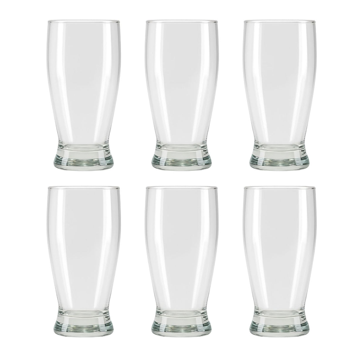 Set 6 Vasos Shoperos Bucarest Allegra De 340mL Cervezas