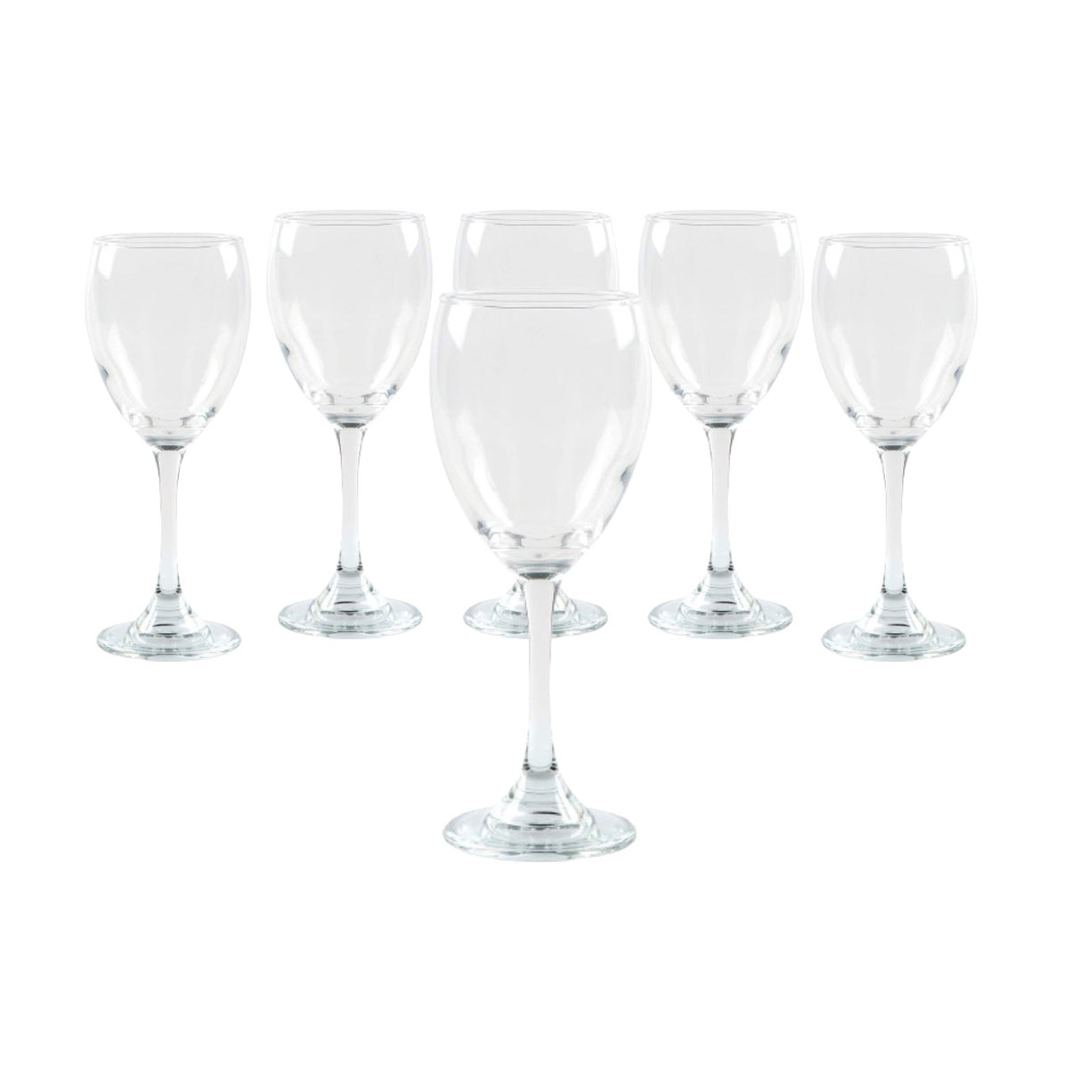 Set 6 Copas de Vino 300 Ml Versalles Cristar