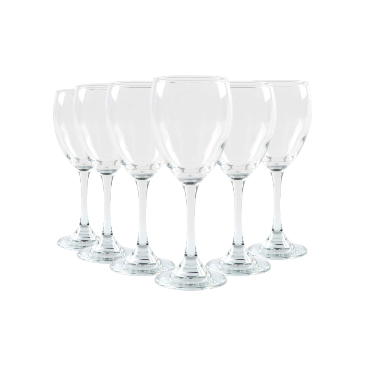Set 6 Copas de Vino 300 Ml Versalles Cristar