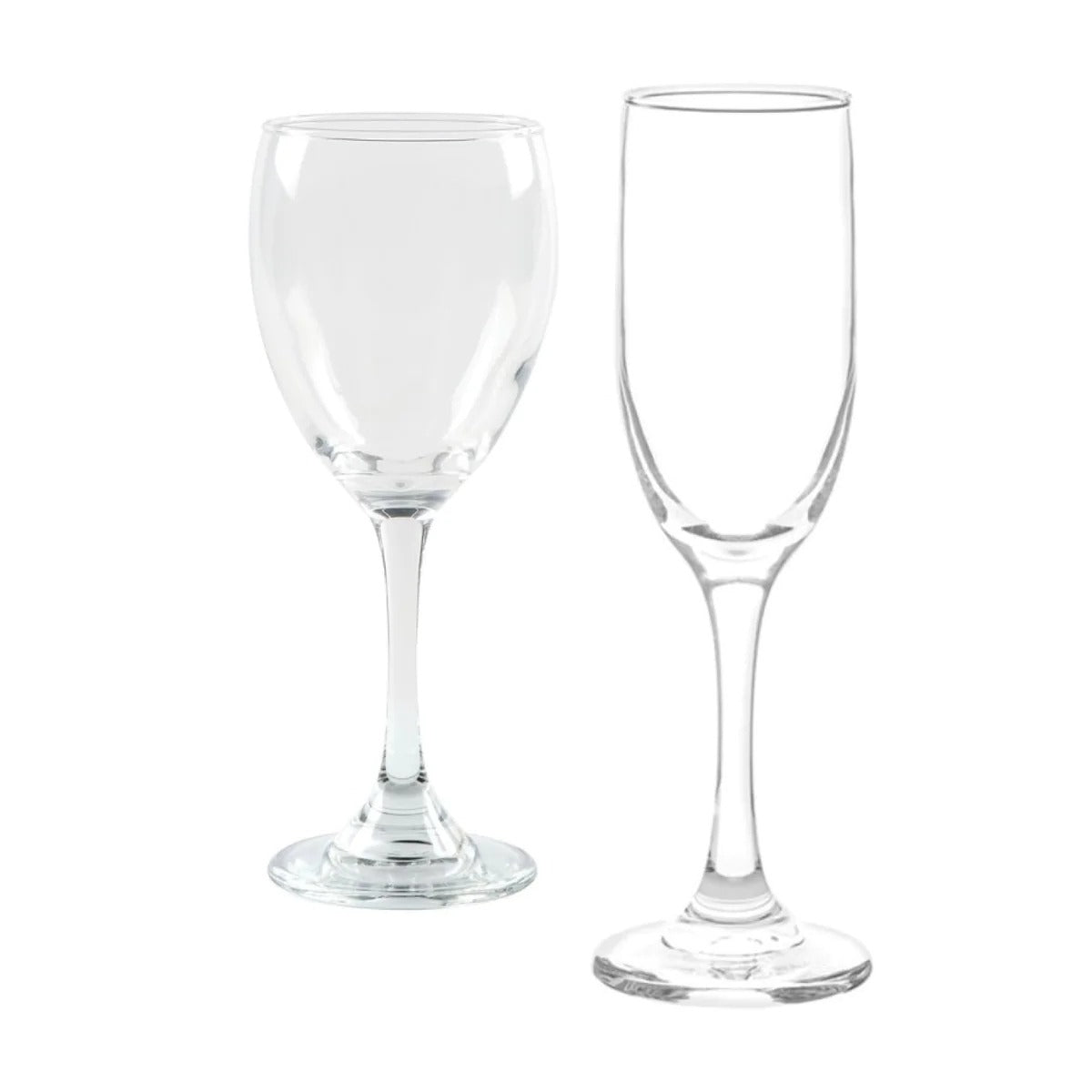 Set 12 Copas Champagne y Vino Versalles