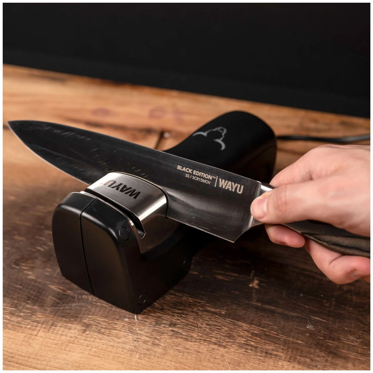 Afilador Electrico Wayu Dos Filos Mantenimiento Cuchillos