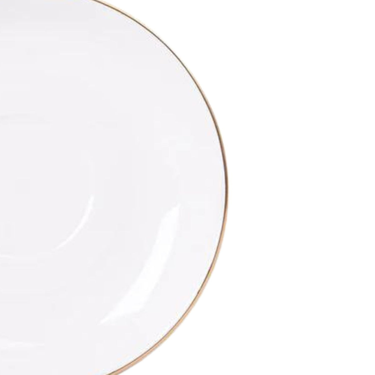 Set Taza con Platillo Royal 260mL 15cm Borde Dorado Cocina