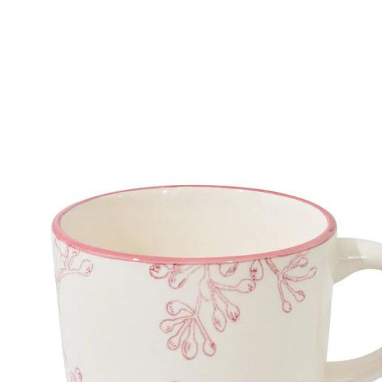 Set 4 Tazas de Te 350mL Rose Menaje Cocina Hallen