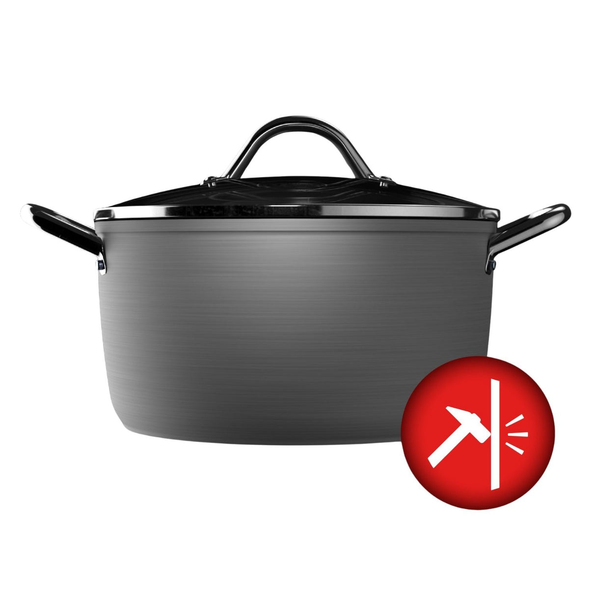Bateria Cocina Wens Hard Anodized 7 Piezas Aluminio Forjado