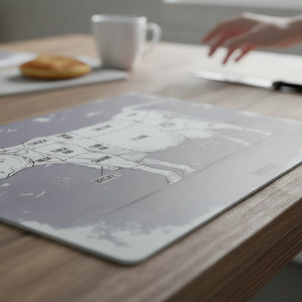Set 6 Individuales Wayu Cocina Mesa Mantel Sobremesa