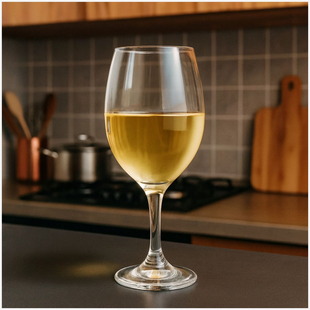 Display 6 Copas Transparente de Vino Tinto Rioja 386ml Cristar