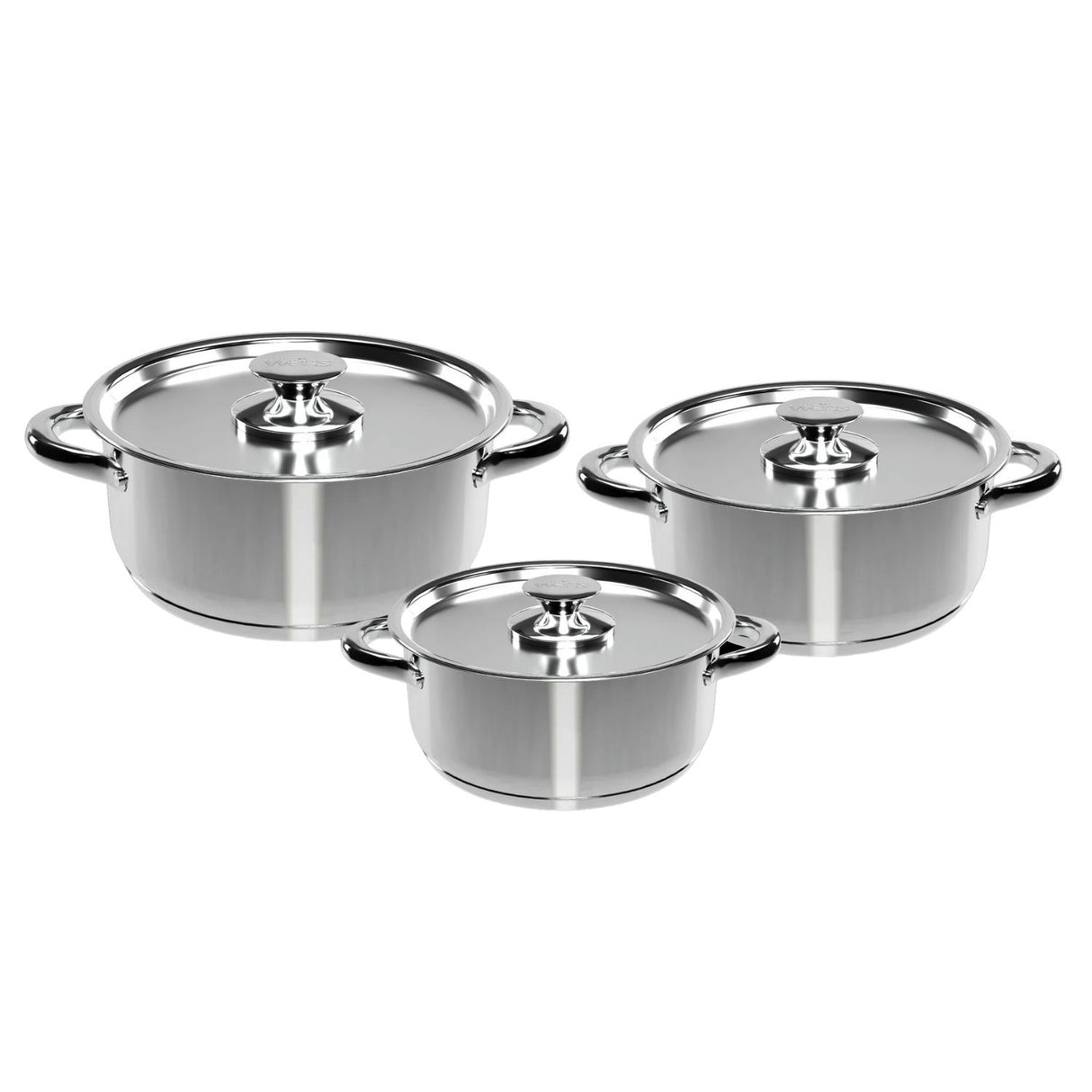 Bateria Cocina Wens 6 Piezas Acero Inoxidable Cocina 420-6SS