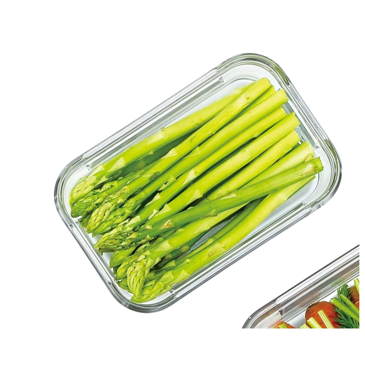 Contenedor Alimentos Hermetico Rectangular 1500ml Allegra