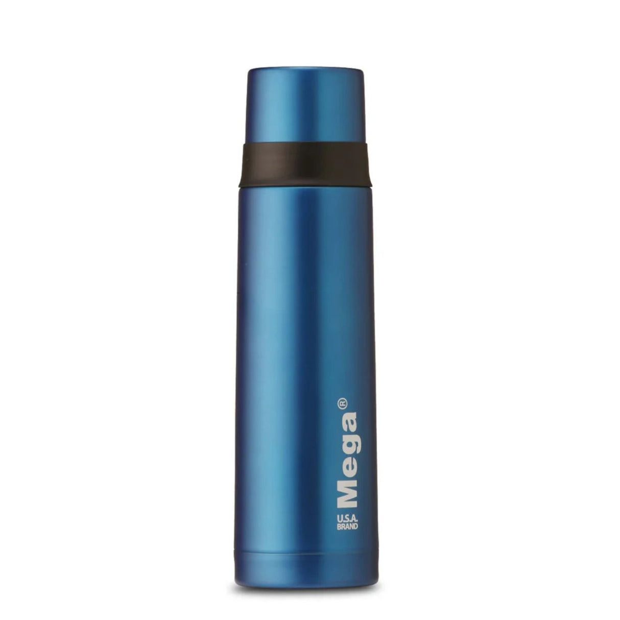 Termo Mega Slim IV 470mL Acero Inoxidable Metalico Te Cafe Azul