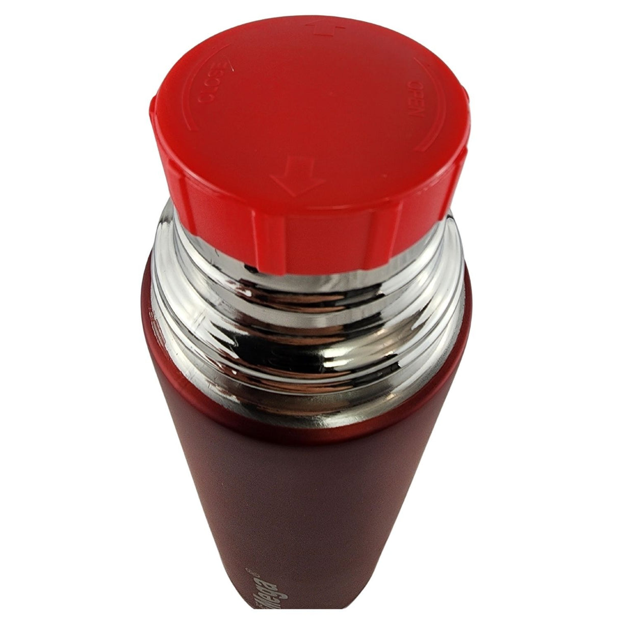 Termo Mega Slim IV 470mL Acero Inoxidable Metalico Te Cafe Rojo