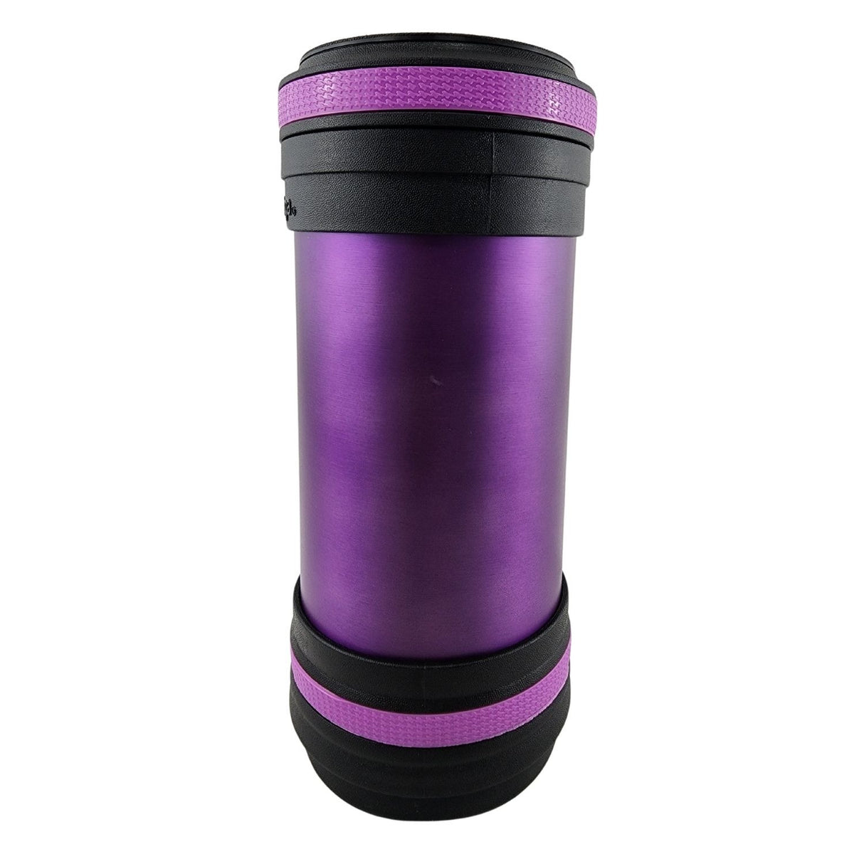 Termo Mega Maxx 600mL Comidas Metalico Acero Inoxidable Morado