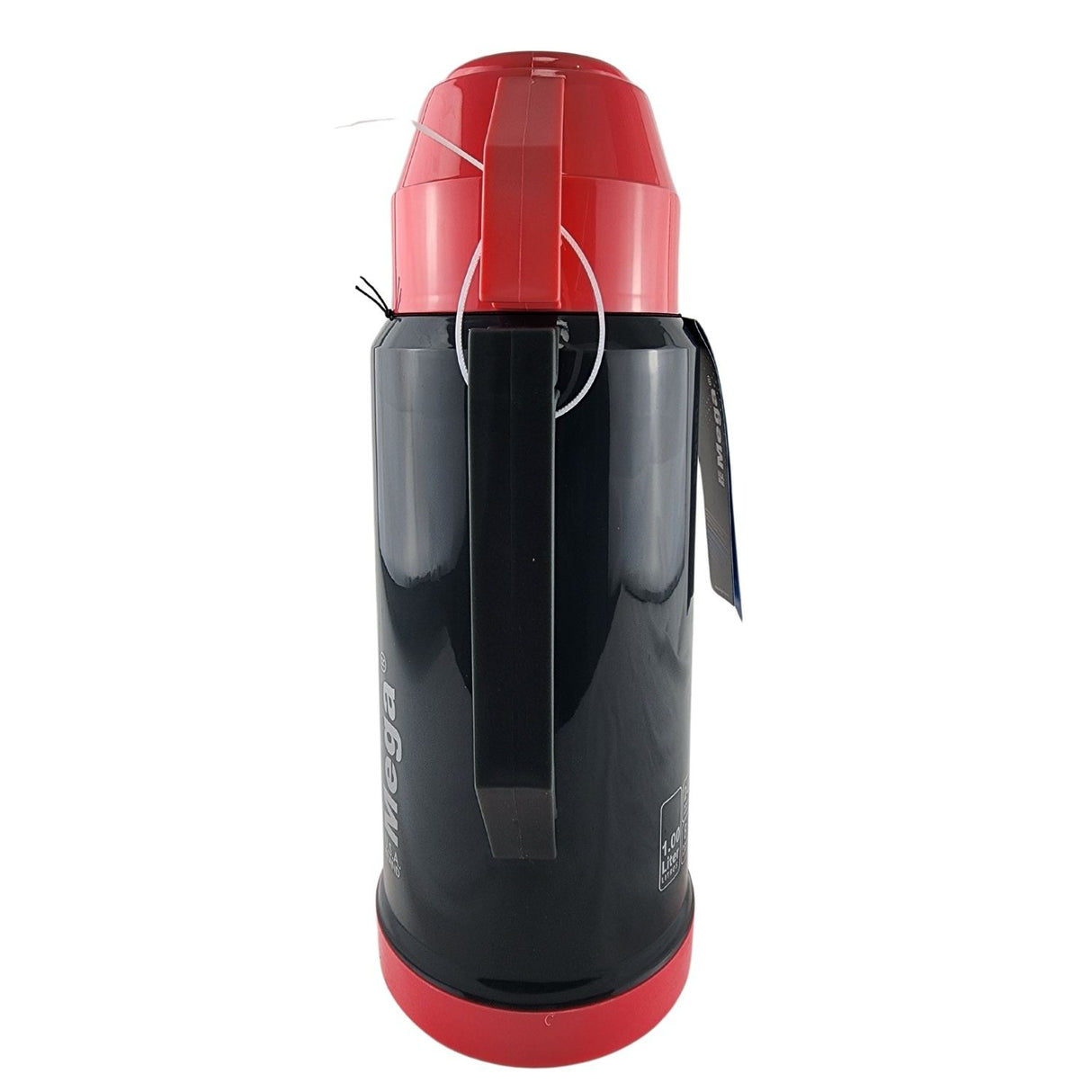Termo Mega 1L New Megatemp Bebidas Calientes Frias con Tazas Rosa