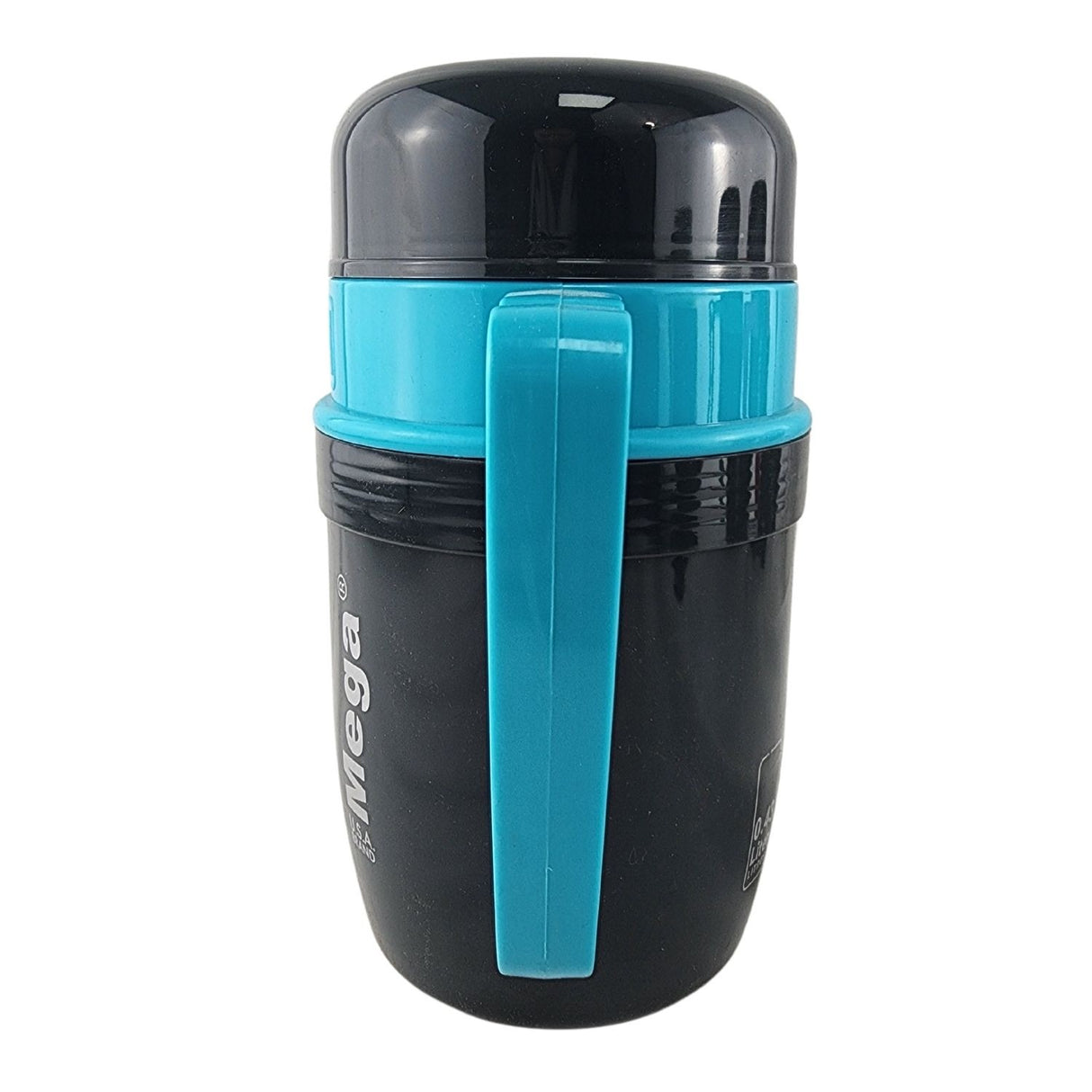 Termo New Mega 430mL Comida Caliente Boca Ancha Colores Celeste